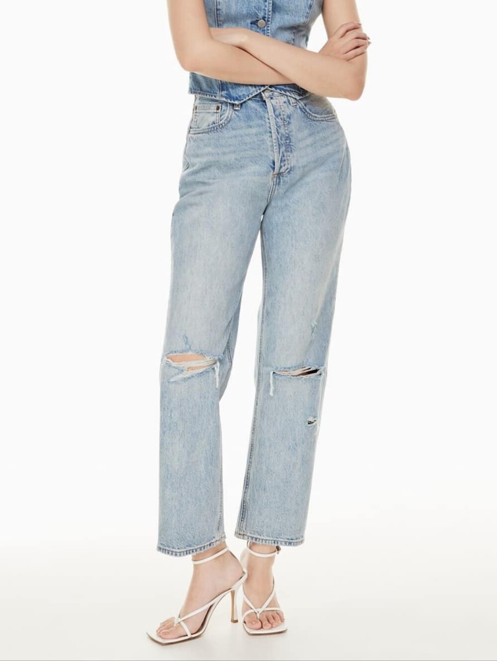 Aritzia Denim Forum Joni High Rise Loose